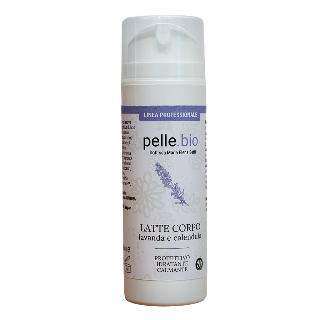 Latte Corpo Lavanda e Calendula 180 ml PelleBio