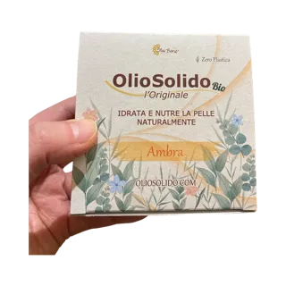 Olio Solido Bio Ambra 100 grammi
