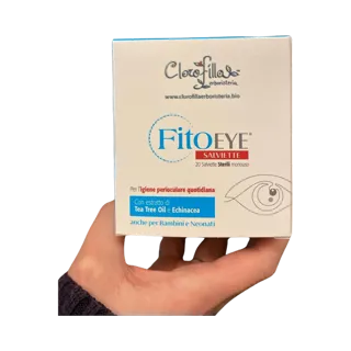FitoEye Salviette Detergenti e Rinfrescanti per Occhi 20 salviette monouso