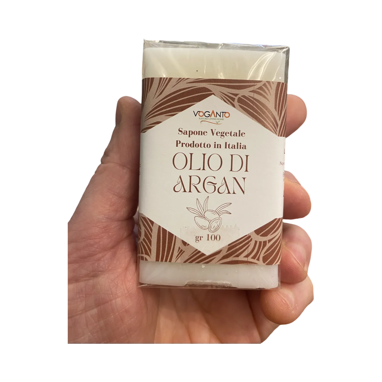 Sapone Vegetale all’Olio di Argan 100 grammi