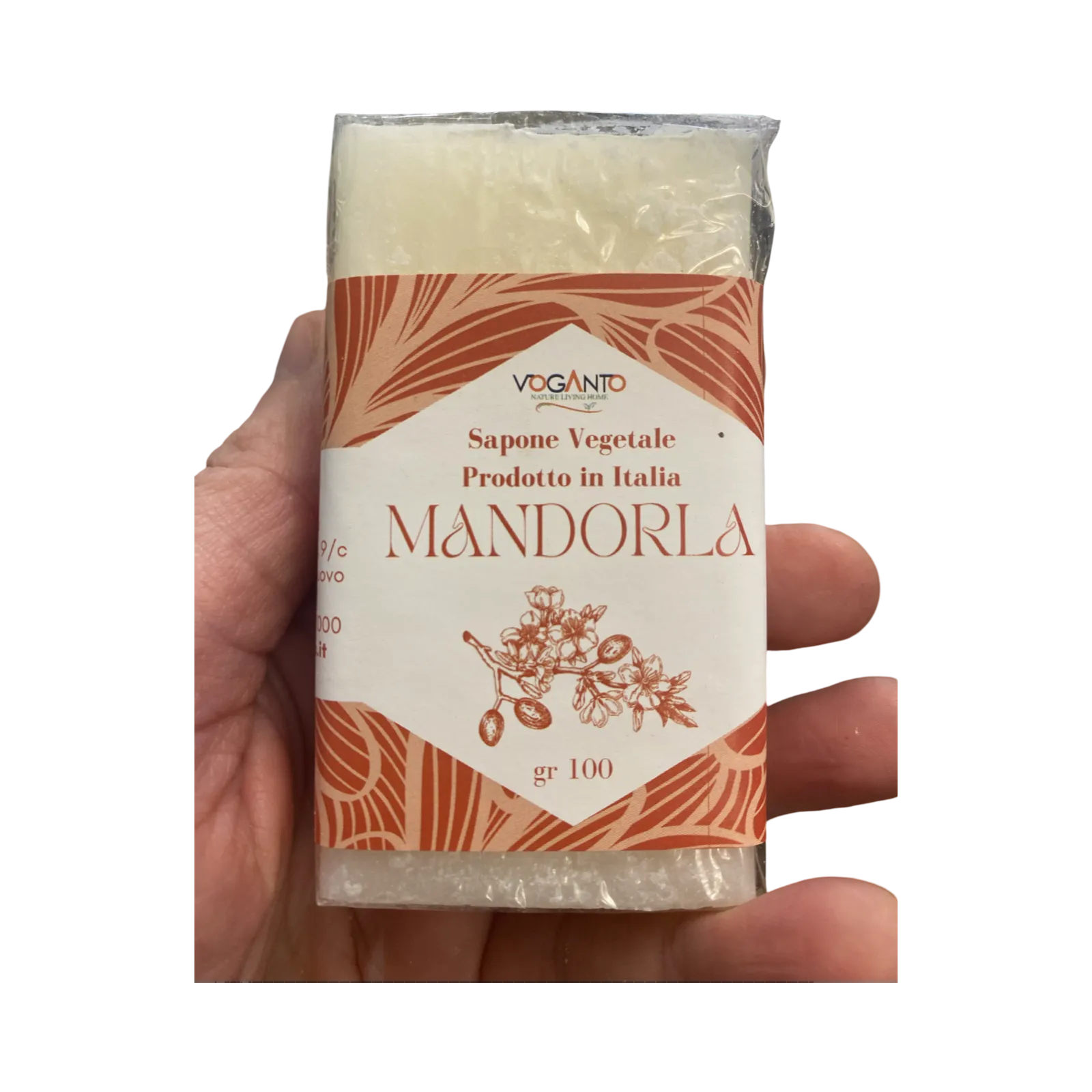Sapone Vegetale all’Olio di Mandorla 100 grammi
