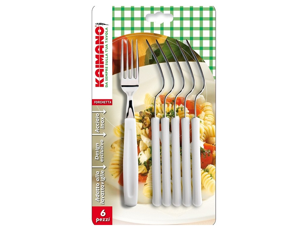 Kaimano Forchette Tavola 6 Pz
