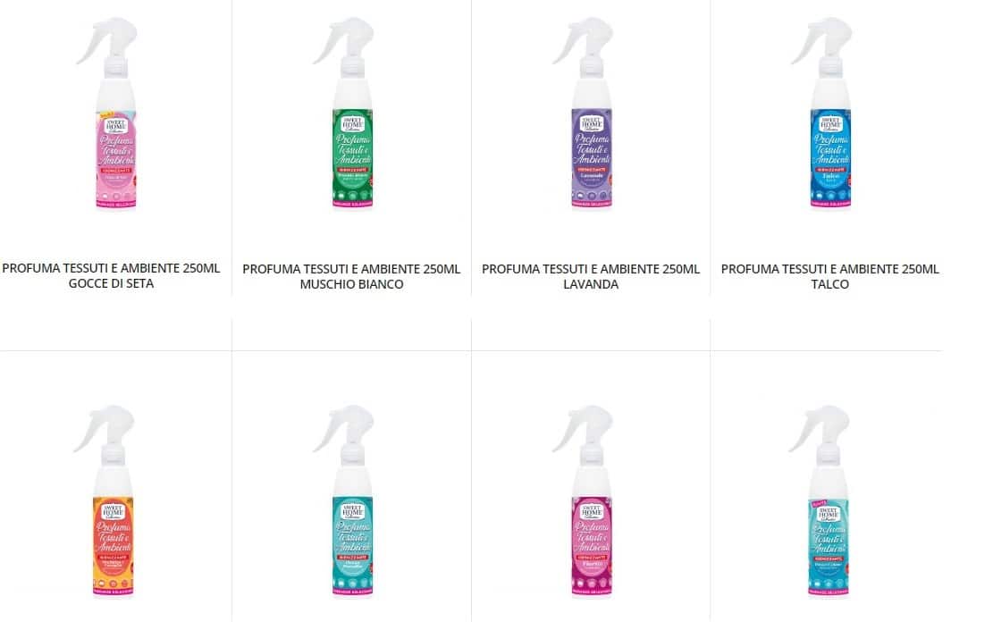Sweet Home Collection Profuma Tessuti e Ambiente 250 ml