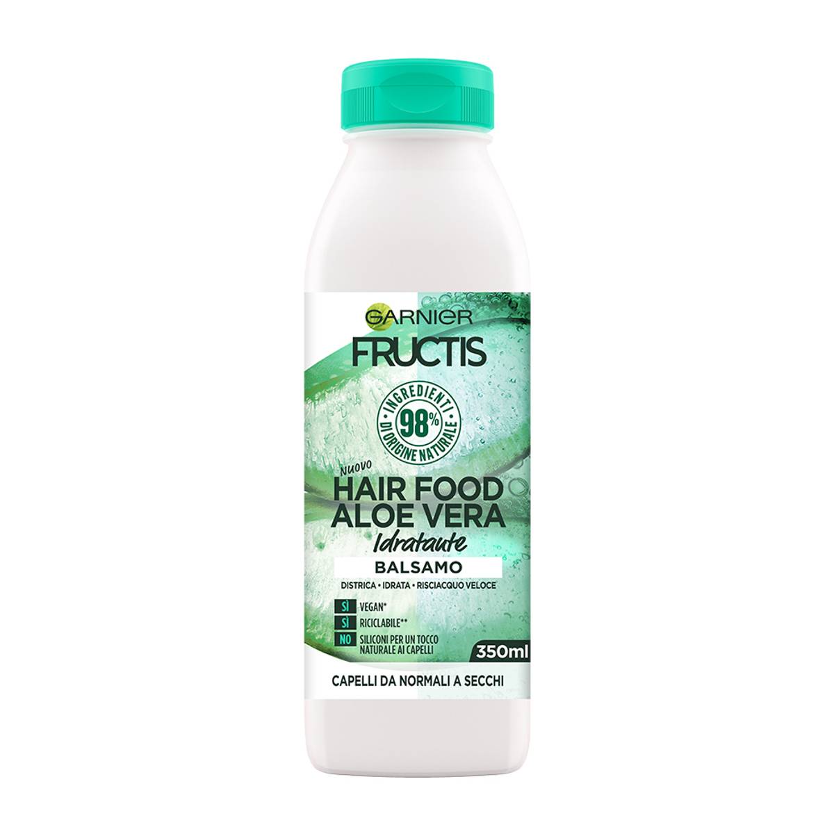 Fructis Balsamo Hair Food Aloe Idratante Capelli da normali a secchi 350 ml
