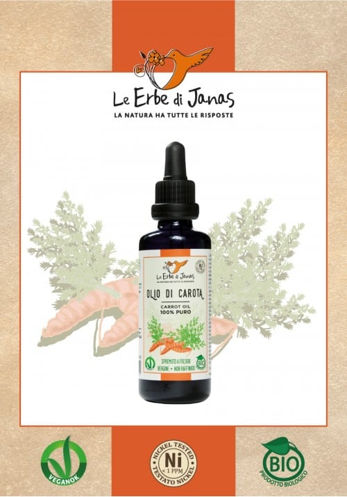 Olio di Carota – Le Erbe di Janas