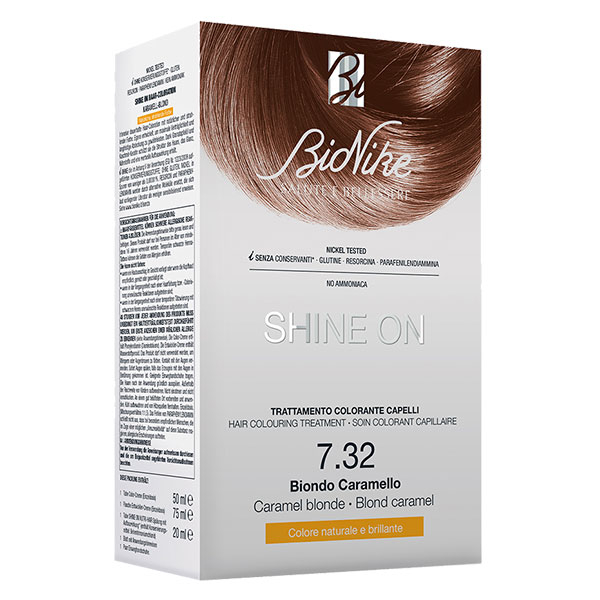 Bionike Shine On Biondo Caramello 7.32 Trattamento Colorante Capelli