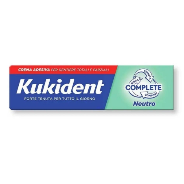 Kukident Neutro Crema Adesiva Dentiere 65 G