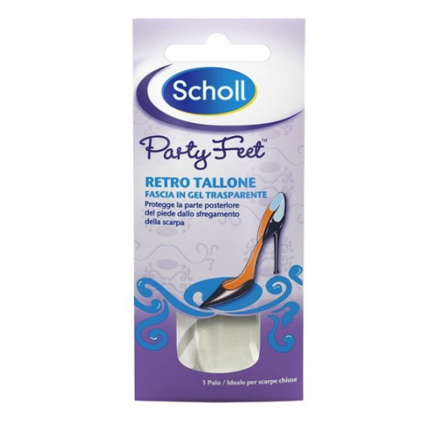 Scholl Party Feet Retro Tallone Fascia In Gel Protettiva Piedi