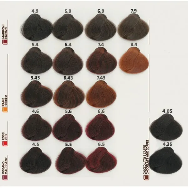 O-Range Hair Color – Colorazione Permanente in Crema – 5.7 Castano Chiaro Viola 100 ml – Togethair - immagine 3