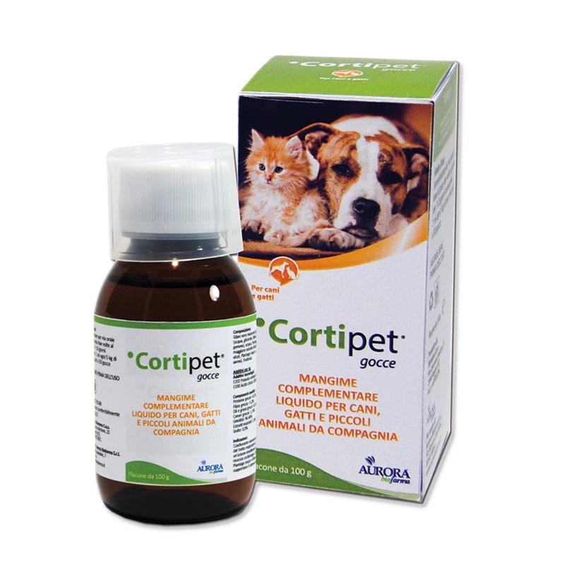 CORTIPET GOCCE (100 ml) – Supporto naturale per le allergie respiratorie e cutanee in cani e gatti