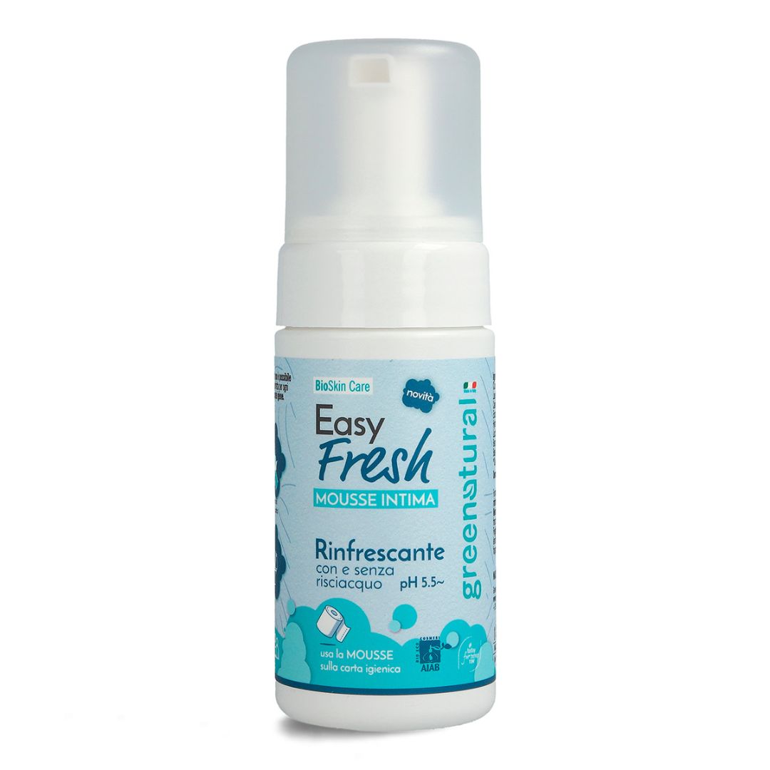 Easy Fresh Mousse detergente intimo senza risciacquo Rinfrescante – Greenatural