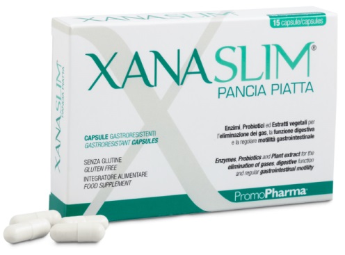 XANASLIM PANCIA PIATTA 15 CAPSULE GASTRORESISTENTI