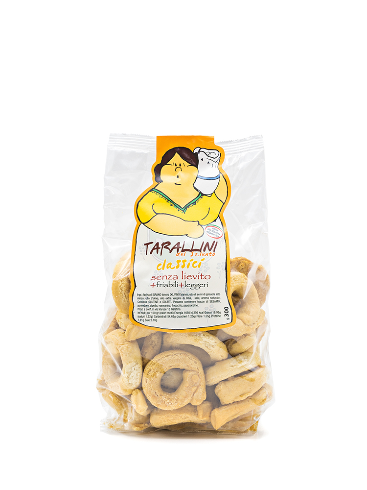 Taralli pugliesi senza lievito classici all’olio d’oliva