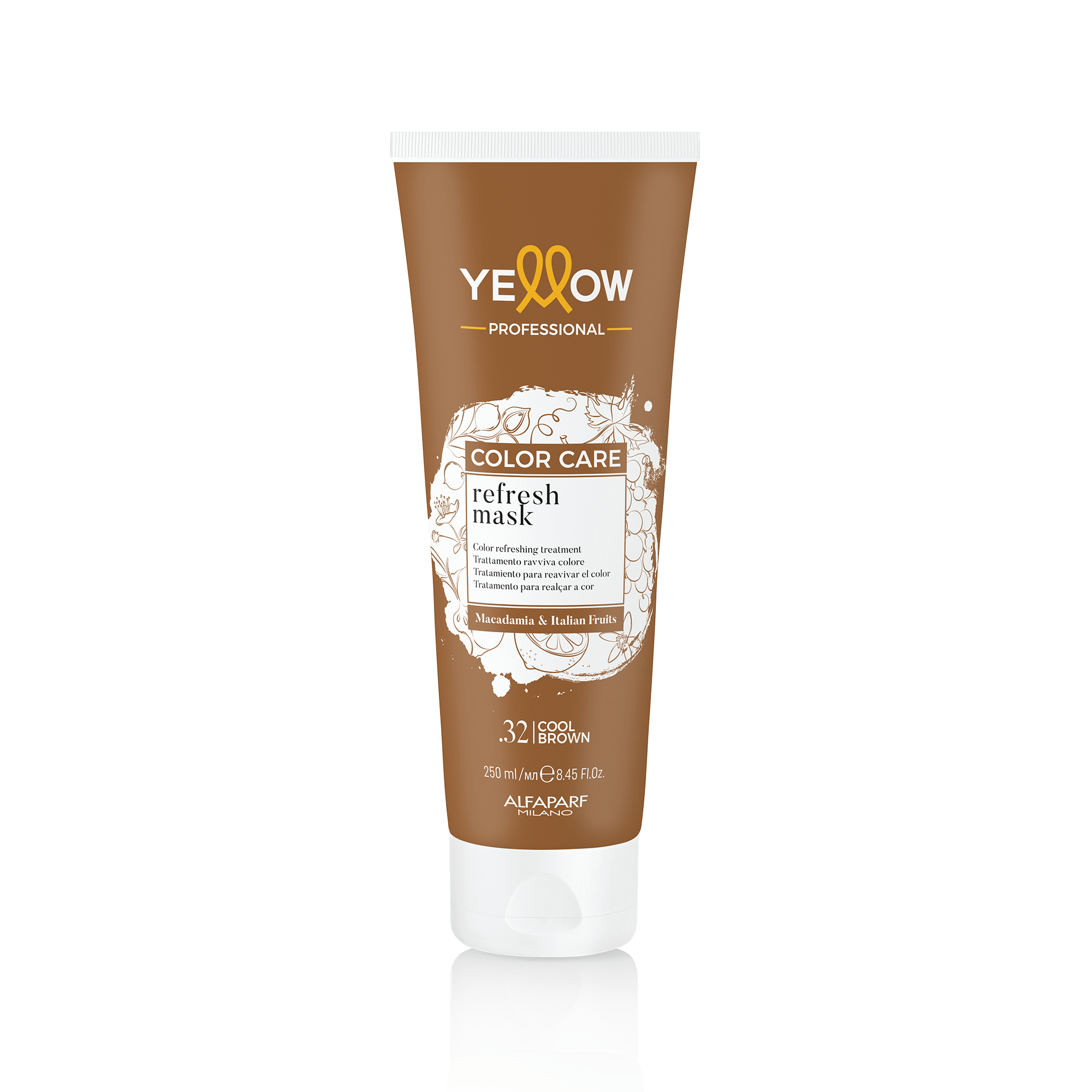 Color Care Refresh Mask .32 Cool Brown 250 ml – Yellow Professional